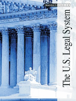 cover image of The U.S. Legal System